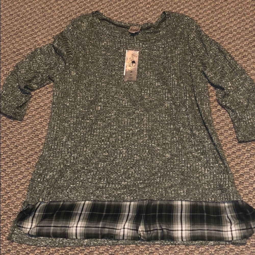 ❗️NWT❗️Como Vintage 3/4 sleeve